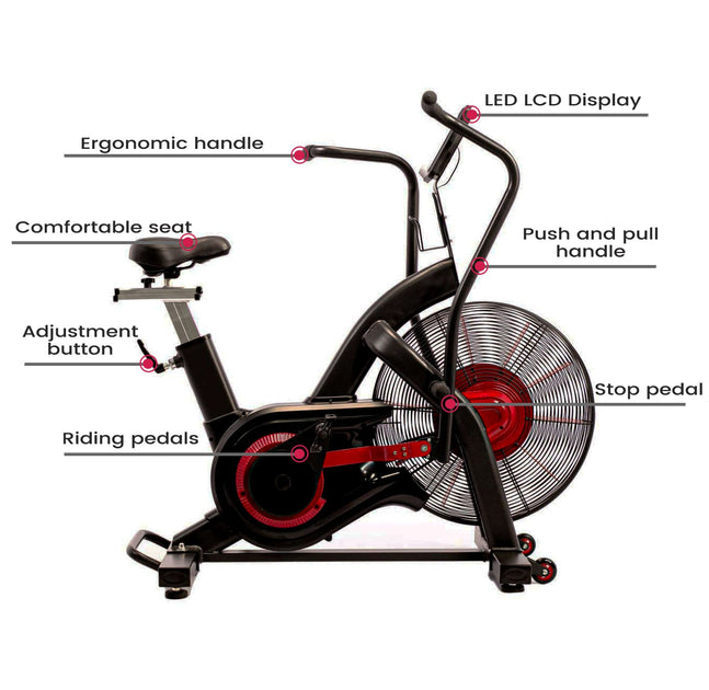 Assault/Air Bike (Premium) โ Rug and Rig Fitness