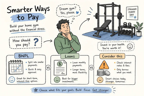 Home gym payment plans: BNPL, loans and what's worth it