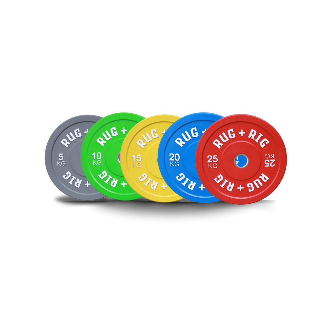 Premium Colour Olympic Bumper Plates Bundle