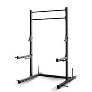 Power Rack Package 60 X 60 - 120KG Black Bumper Set with Bench and Bar