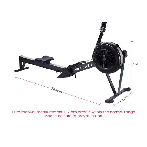 Rowing Machine – Powertrain Air Resistance – Rug and Rig Fitness