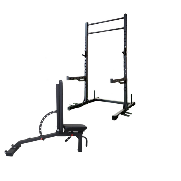 60 X 60 Power Rack with Bench