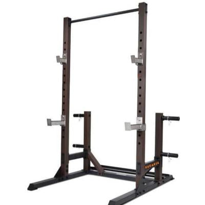 Power Rack Package, Q235 - 160KG Black Bumper Set with Bench and Bar