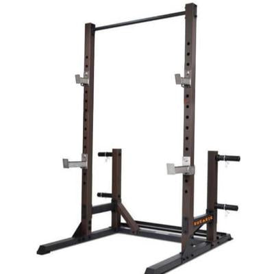 Power Rack Package, Q235 - 120KG Colour Bumper Set with Bench and Bar