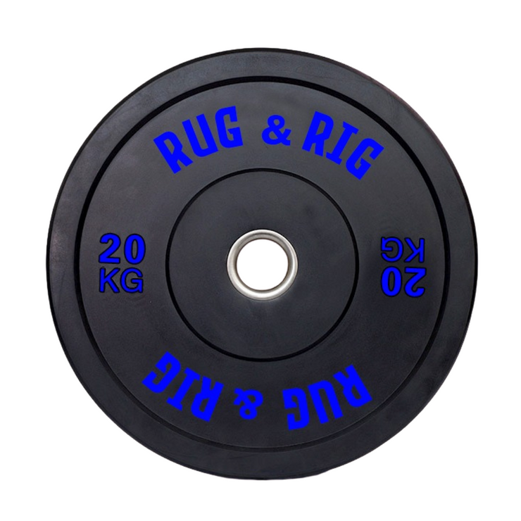 Power Rack Package, Q235 - 160KG Black Bumper Set with Bench and Bar