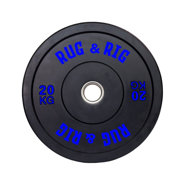 Commercial Rack Packages: 120kg Black Olympic Plates with 20kg Barbell and Adjustable Bench