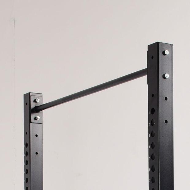 Power Rack Package, Q235 - 120KG Black Bumper Set with Bench and Bar