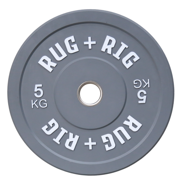 Olympic Bumper Plates and Barbell (15KG) Set, 165KG, Colour