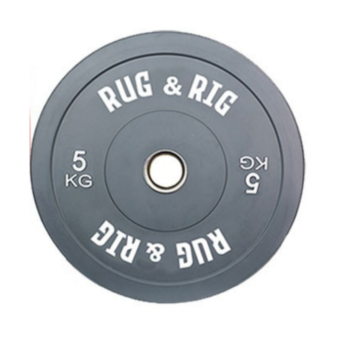 Commercial Rack Packages: 120kg Colour Olympic Plates with 20kg Barbell and Adjustable Bench