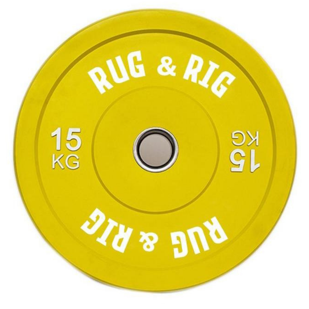 Commercial Rack Packages: 120kg Colour Olympic Plates with 20kg Barbell and Adjustable Bench