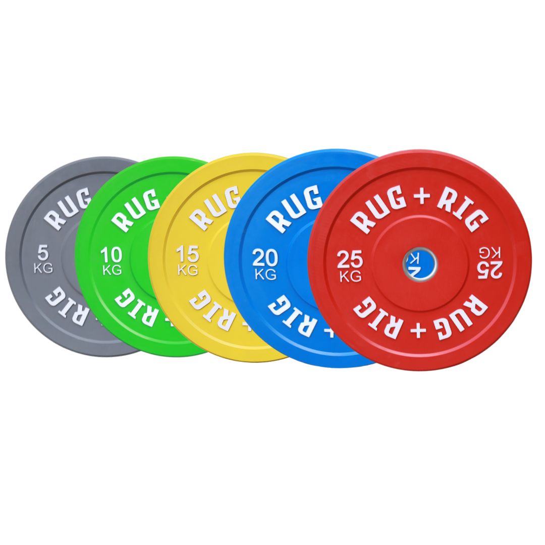 Premium Colour Olympic Bumper Plates Bundle