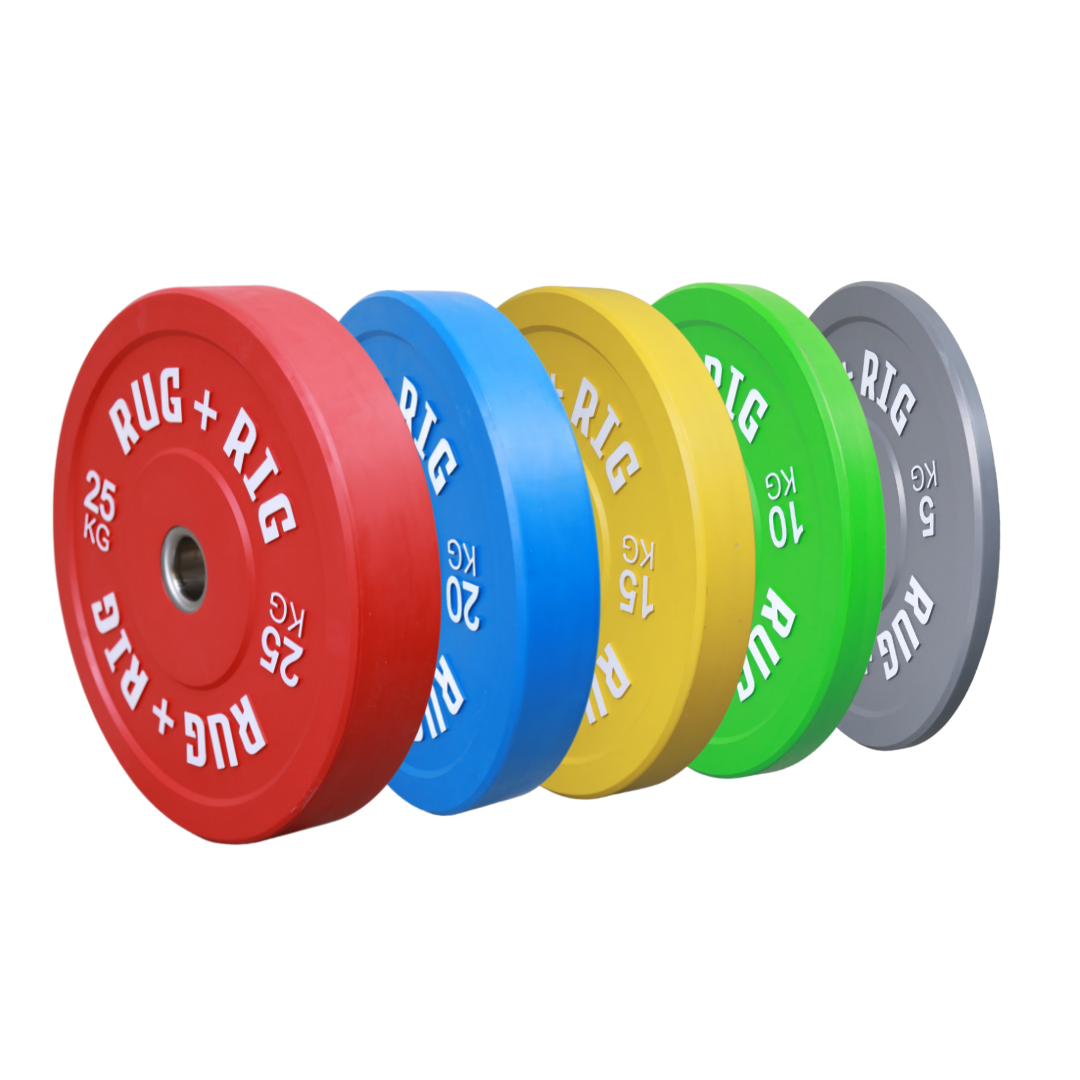 Premium Colour Olympic Bumper Plates Bundle