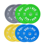 Colour Olympic Bumper Plates Bundle